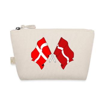 Drapeau Danemark, drapeau Lettonie - Trousse biologique - nature - Devant