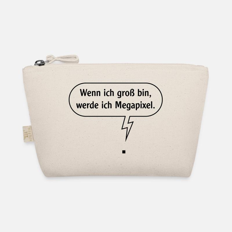 Wenn Ich Groß Bin, Werde Ich Megapixel. B Outline Bio-Täschchen