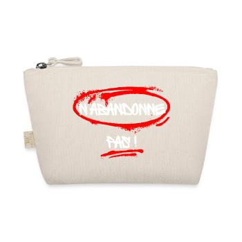 Humorous slogan against the disease - Organic Pouch - nature - Front