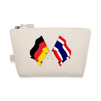 Flag Germany Thailand - Organic Pouch - nature - Front