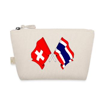 Flag Switzerland Thailand - Organic Pouch - nature - Front