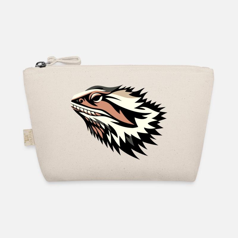 Bearded dragon Organic Pouch