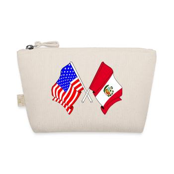 Drapeau des États-Unis et drapeau du Pérou - Trousse biologique - nature - Devant