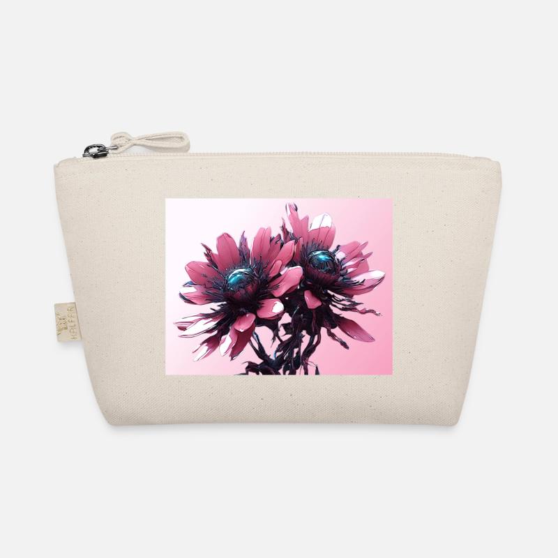 Cyberpunk-Blumen Bio-Täschchen