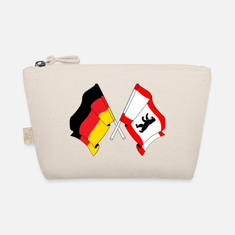 Flag Germany, Berlin Organic Pouch