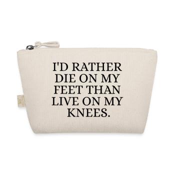 Dieu on my feet - Trousse biologique - nature - Devant