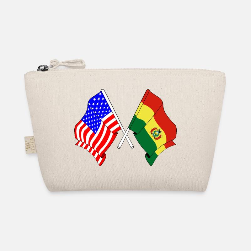 Drapeau des États-Unis et drapeau de la Bolivie Trousse biologique