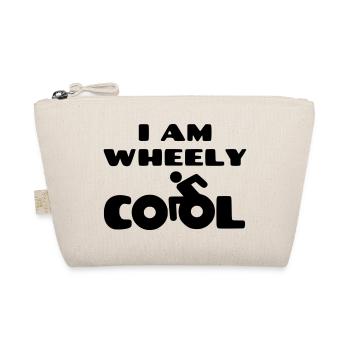 Je suis cool. Humour en fauteuil roulant * - Trousse biologique - nature - Devant