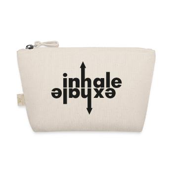 INHALE - EXHALE - Bio-Täschchen - Natur - Vorne