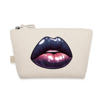 Schwarze Lippen - Dark Mystery - Bio-Täschchen - Natur - Vorne
