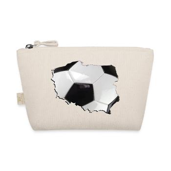 Poland map frames real football - Organic Pouch - nature - Front
