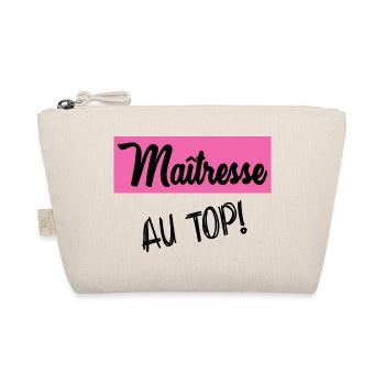 MISTRESS. THANK YOU. THANK YOU MISTRESS. MISTRESS - Organic Pouch - nature - Front