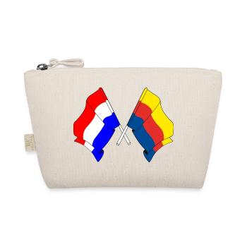 Drapeau Pays-Bas, drapeau Hollande du Nord croisé - Trousse biologique - nature - Devant