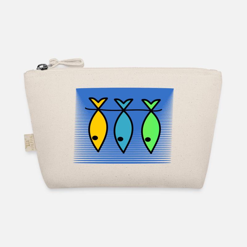 FISH. SARDINE. APRIL FOOLS. SEA. OCEAN Organic Pouch