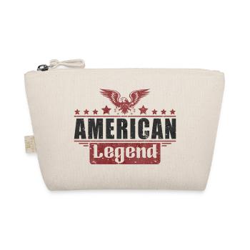 Amerikanische Legende - Bio-Täschchen - Natur - Vorne