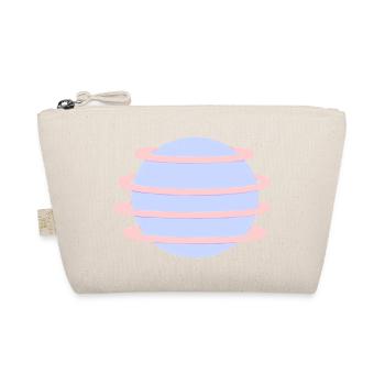Retro Kugel schlichtes Design für Kunstpuristen! - Bio-Täschchen - Natur - Vorne