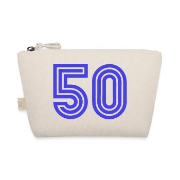 50. 50 ANS. 50e ANNIVERSAIRE. ANNIVERSAIRE 50 ANS. - Trousse biologique - nature - Devant