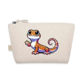 Gecko - Bio-Täschchen - Natur - Vorne