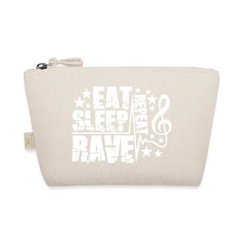Manger dormir rave répéter nourriture sommeil corbeau disant - Trousse biologique - nature - Devant
