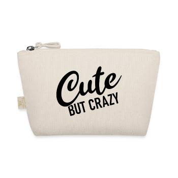 Mignon mais fou - Citation cool - Doux mais fou - Trousse biologique - nature - Devant