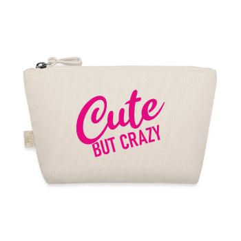 Mignon mais fou - Citation cool - Doux mais fou - Trousse biologique - nature - Devant
