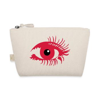 Auge Make up - Bio-Täschchen - Natur - Vorne