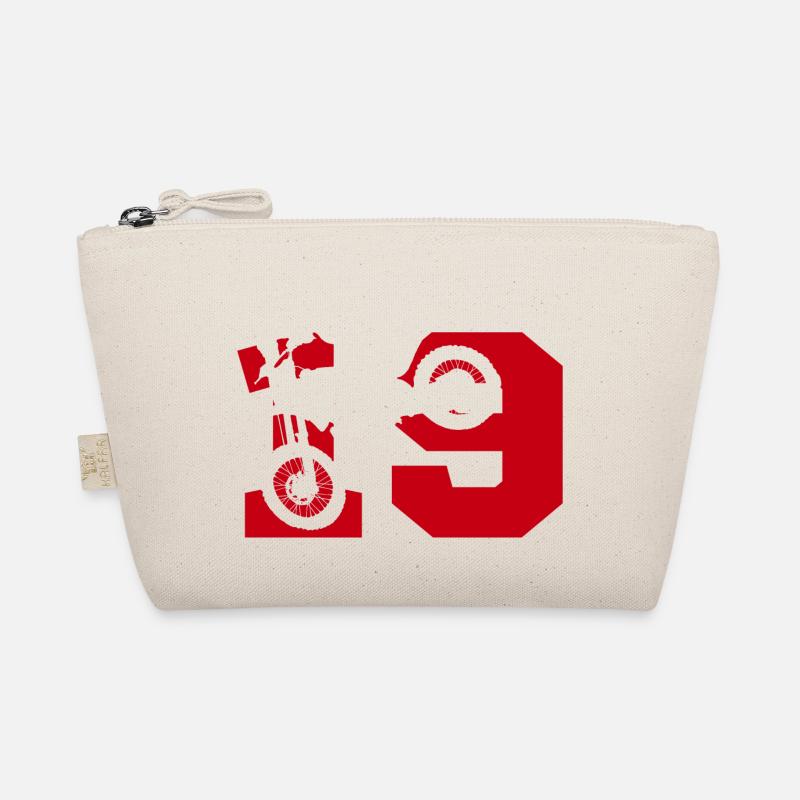 Moto 19 biker Organic Pouch