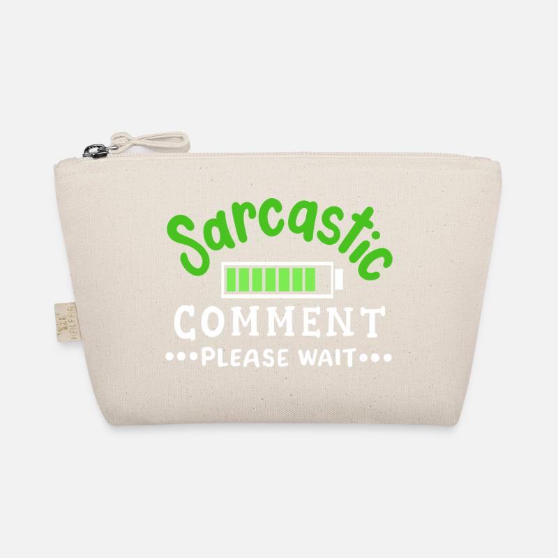 sarkastisch lustig Sarkasmus Bio-Täschchen