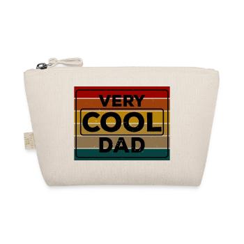 Very cool Dad du bist ein cooler Vater Vatertag - Bio-Täschchen - Natur - Vorne