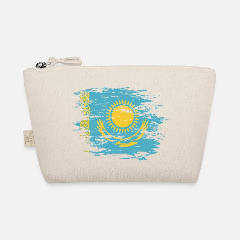 Drapeau du Kazakhstan utilisé Trousse biologique