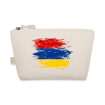 Drapeau de l'Arménie utilisé - Trousse biologique - nature - Devant