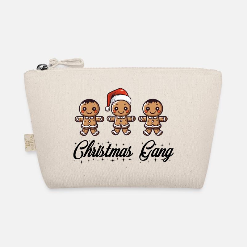 christmas gang lebkuchenmann Bio-Täschchen