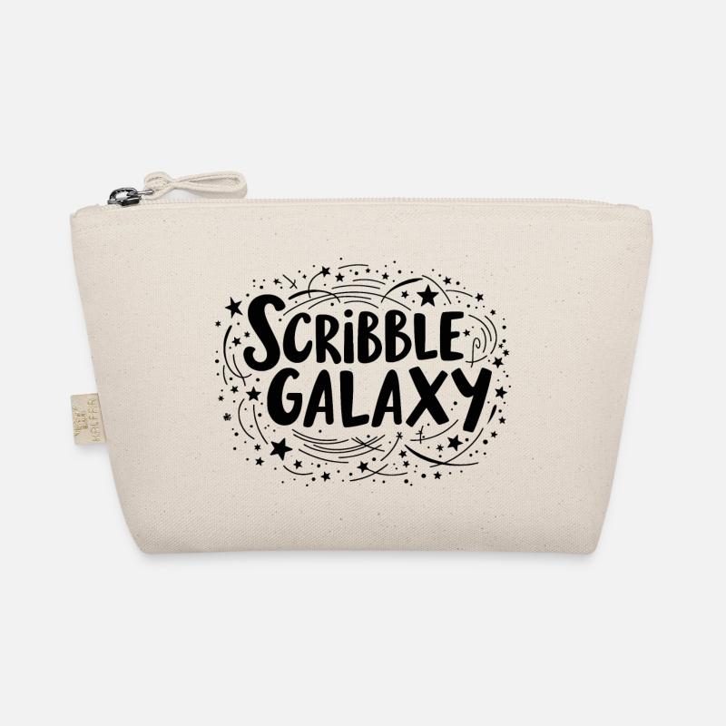 SCRIBBLE GALAXY Organic Pouch