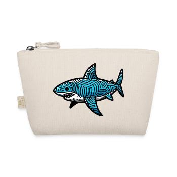 Shark - Organic Pouch - nature - Front