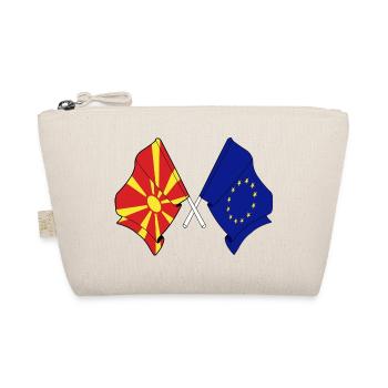 Flag North Macedonia, Europe - Organic Pouch - nature - Front