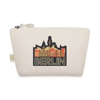 Berlin Skyline - Bio-Täschchen - Natur - Vorne