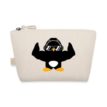Penguin Bodybuilder Lunettes de soleil Casque Muscles - Trousse biologique - nature - Devant