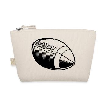 American Football Illustration - Organic Pouch - nature - Front