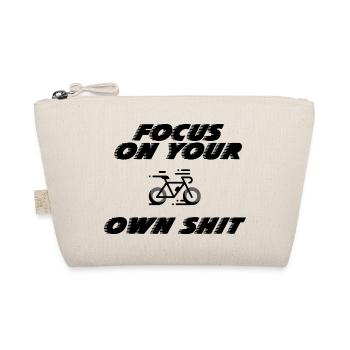 OWN SHIT - Bio-Täschchen - Natur - Vorne