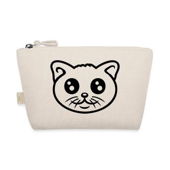 Cat Pet Cute Cute Kitten Friendly - Organic Pouch - nature - Front