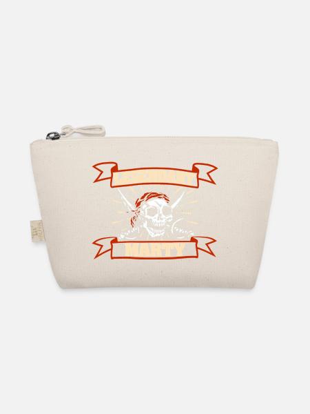 Gift for Marty - Organic Pouch - nature - Front