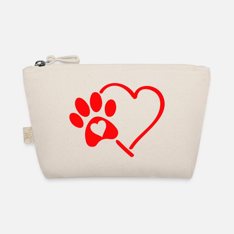 paw heart Organic Pouch