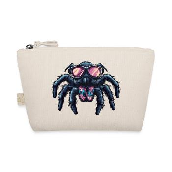 Tarantula Comic Funny Summer - Organic Pouch - nature - Front