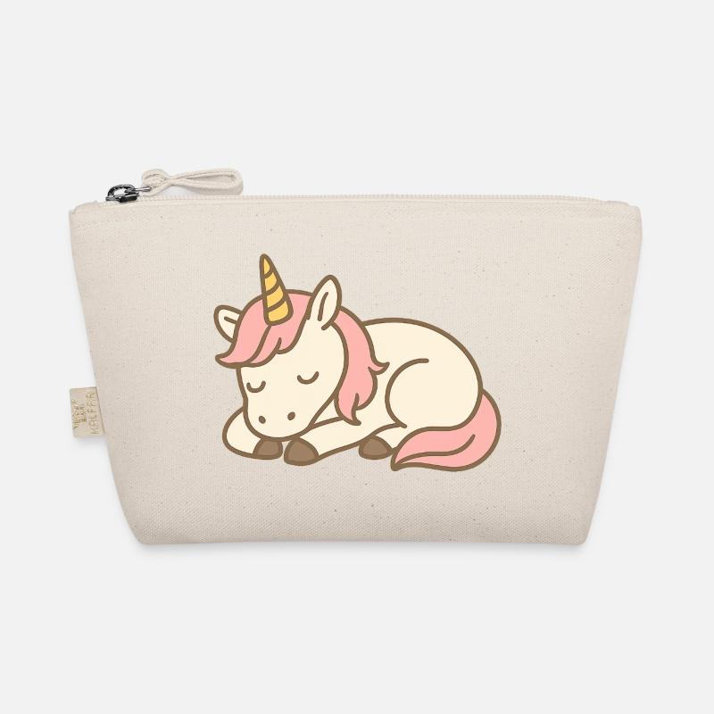 Schlafendes Einhorn Bio-Täschchen
