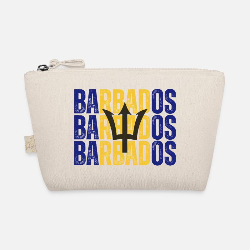 Drapeau de la Barbade, fierté barbadienne Trousse biologique