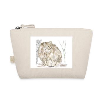 Manul wild cat - Organic Pouch - nature - Front