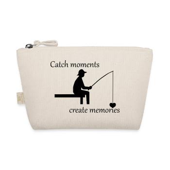Angler Heartbeat – Cadeau pour les amateurs de pêche, Coeur - Trousse biologique - nature - Devant