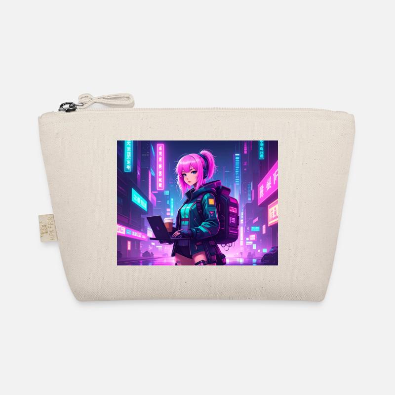 Neon Hacker Girl – Prêt à coder et à conquérir Trousse biologique