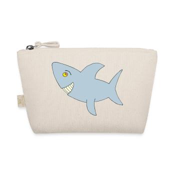 haifisch big one - Bio-Täschchen - Natur - Vorne