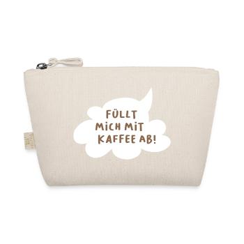 Nuage de café Bulle de dialogue Bureau Humour Dictons sympas - Trousse biologique - nature - Devant